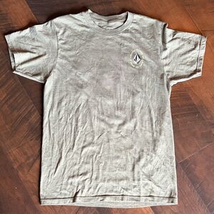 Volcom Men's Olive Short Sleeve Tee